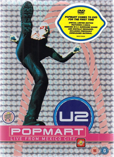 U2 : Popmart Live From Mexico City (DVD-V, Multichannel, PAL + DVD-V, PAL + Box, Ltd)