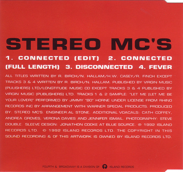 Stereo MC's : Connected (CD, Maxi)