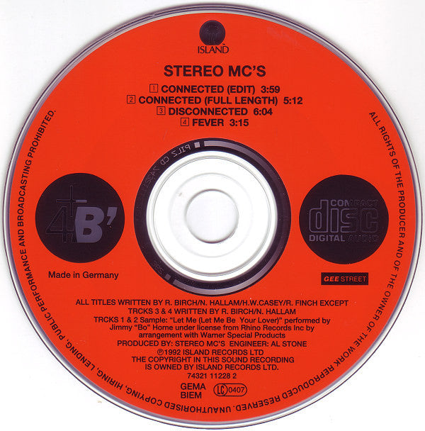 Stereo MC's : Connected (CD, Maxi)