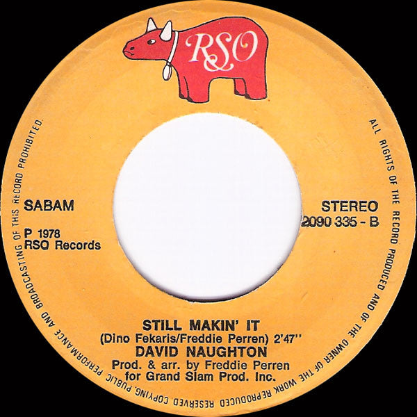 David Naughton : Makin' It  (7", Single)