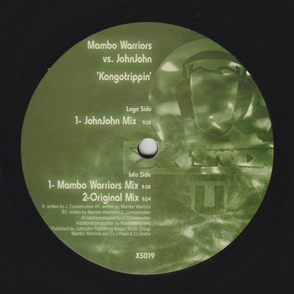 Mambo Warriors Vs. John John : Kongotrippin (12")