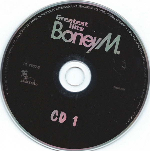 Boney M. : Greatest Hits (2xCD, Comp)