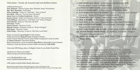 Chris Jones (49) : Too Far Down The Road (CD, Album)