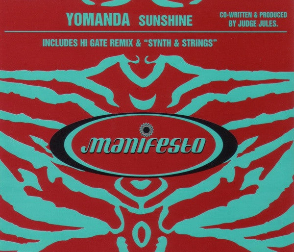 Yomanda : Sunshine (CD, Single)