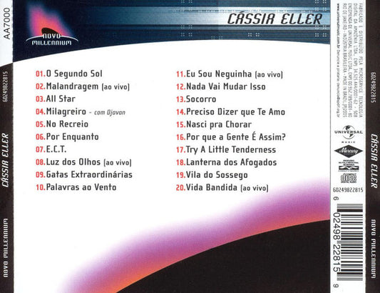 Cássia Eller : Novo Millennium - 20 Músicas Para Uma Nova Era (CD, Comp)
