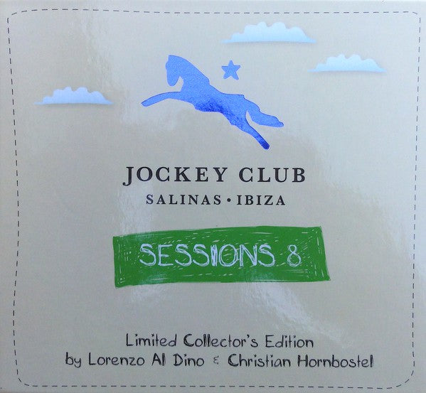 Lorenzo Al Dino & Christian Hornbostel : Jockey Club Salinas • Ibiza Sessions 8 (2xCD, Ltd, Mixed)