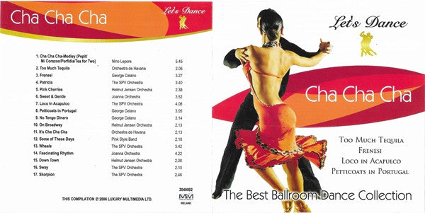 Various : Let's Dance - Cha Cha Cha (CD, Comp)