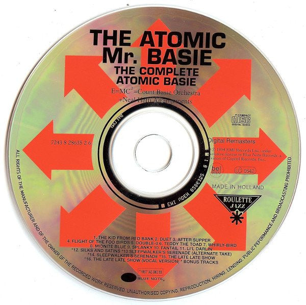 Count Basie : The Complete Atomic Basie (CD, Album, Mono, RE, RM, RP)