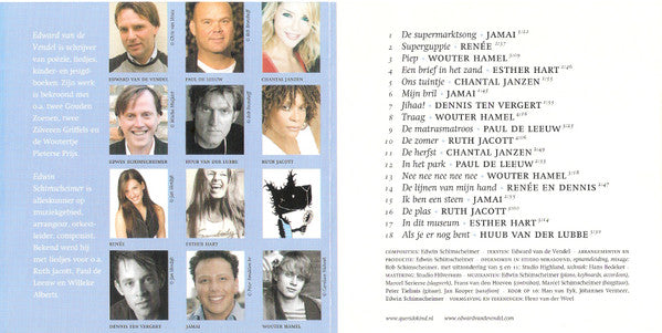 Edward van de Vendel & Edwin Schimscheimer : Superguppie Zingt (CD, Album)