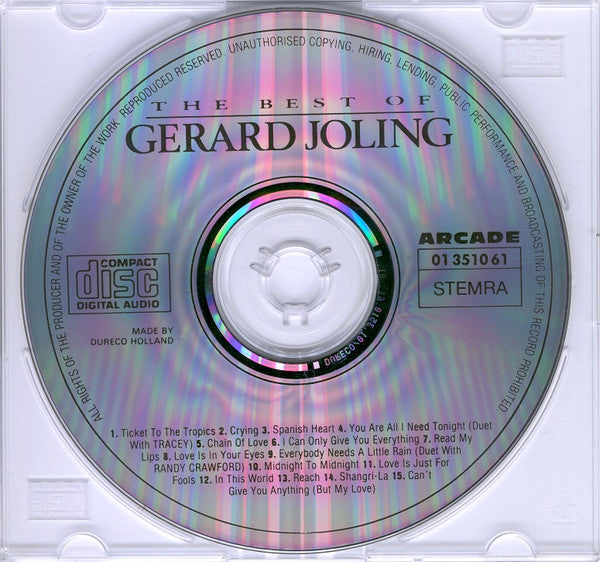 Gerard Joling : The Best Of Gerard Joling (CD, Comp)