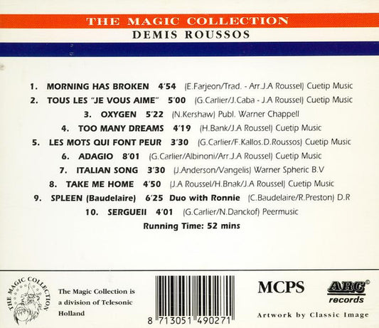 Demis Roussos : The Magic Collection (CD, Album)