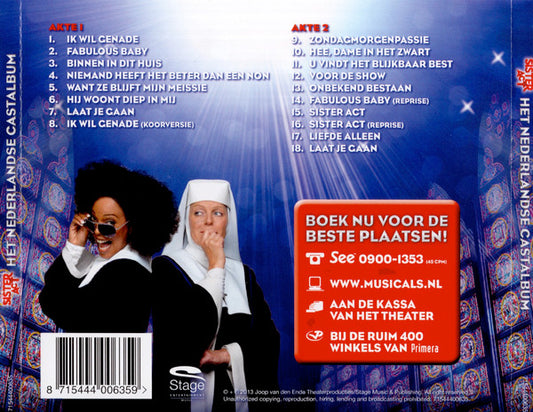 Nederlandse Cast "Sister Act" : Sister Act - Het Nederlandse Castalbum (CD, Album)