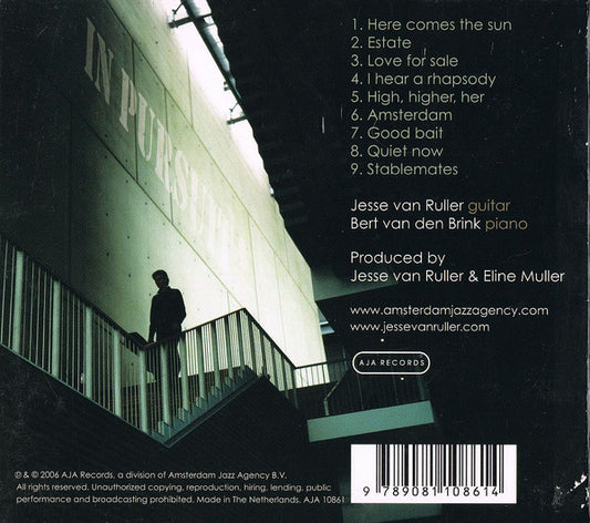 Jesse Van Ruller, Bert Van Den Brink : In Pursuit (CD)