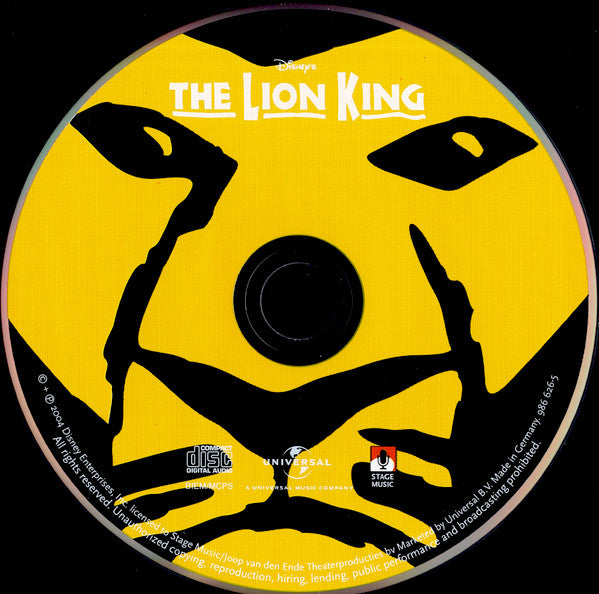 Originele Nederlandse Cast "The Lion King" : The Lion King - Het Nederlandse Cast Album (CD)