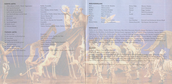 Originele Nederlandse Cast "The Lion King" : The Lion King - Het Nederlandse Cast Album (CD)