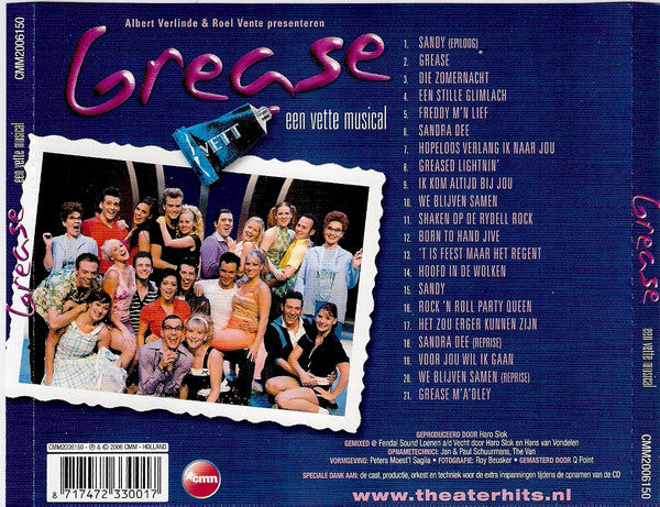 Various : Grease - Originele Nederlandse Cast Album (CD, Album)