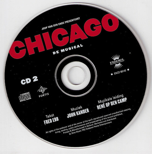 Various : Chicago - De Musical (2xCD, Album)