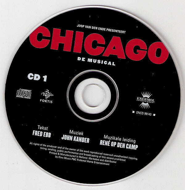 Various : Chicago - De Musical (2xCD, Album)