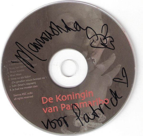 Manoushka Zeegelaar : De Koningin Van Paramaribo (CD, Album)