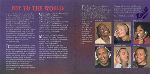 The New York Spirit : Joy To The World (CD, Album)