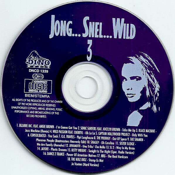 Various : Jong...Snel...Wild 3 (CD, Comp)
