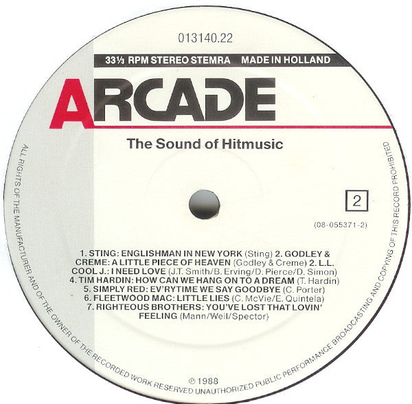 Various : The Sound Of Hit Music Volume 2 (2xLP, Comp)