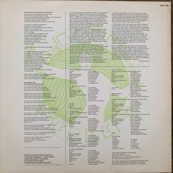 Peter Koelewijn : Het Beste In Mij Is Niet Goed Genoeg Voor Jou (LP, Album)