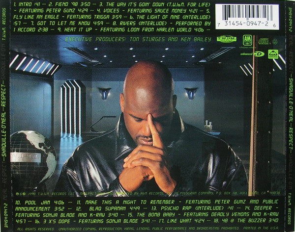 Shaquille O'Neal : Respect (CD, Album, Enh)