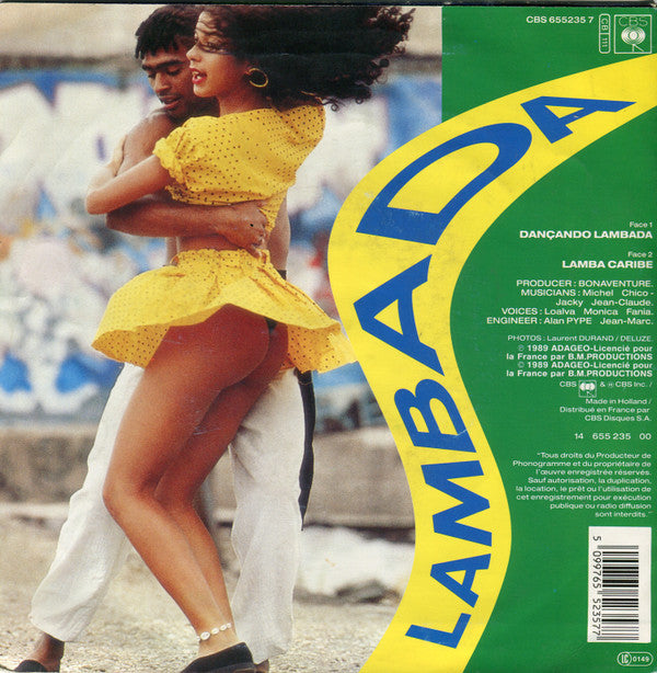 Kaoma : Dançando Lambada (7", Single)