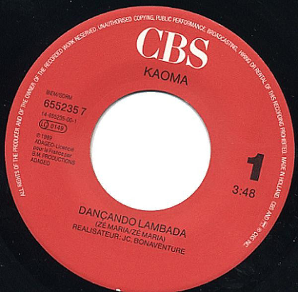 Kaoma : Dançando Lambada (7", Single)