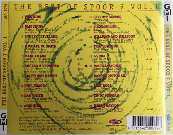 Various : The Best Of Spoor 7 Volume 1 (CD, Comp)