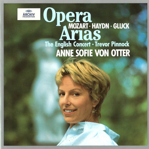 Wolfgang Amadeus Mozart, Joseph Haydn, Christoph Willibald Gluck, Anne Sofie Von Otter, The English Concert, Trevor Pinnock : Opera Arias (CD, Album)