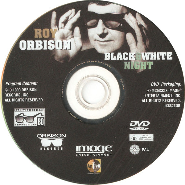 Roy Orbison And Friends : Black & White Night (DVD-V, Multichannel, PAL, Reg)