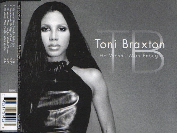 Toni Braxton : He Wasn't Man Enough (CD, Maxi, Enh)