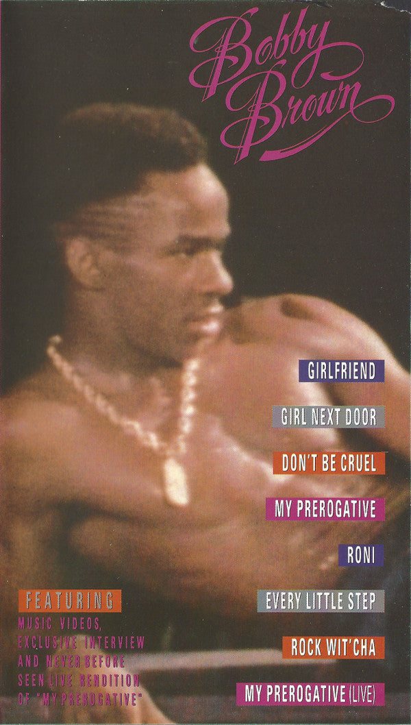 Bobby Brown : His Prerogative (VHS, Comp)