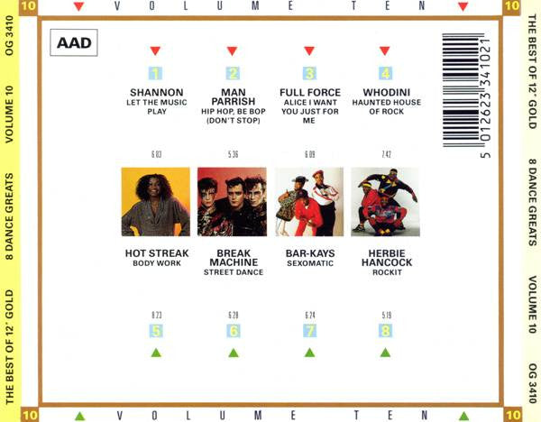 Various : Best Of 12 Inch Gold (Volume 10) (CD, Comp)