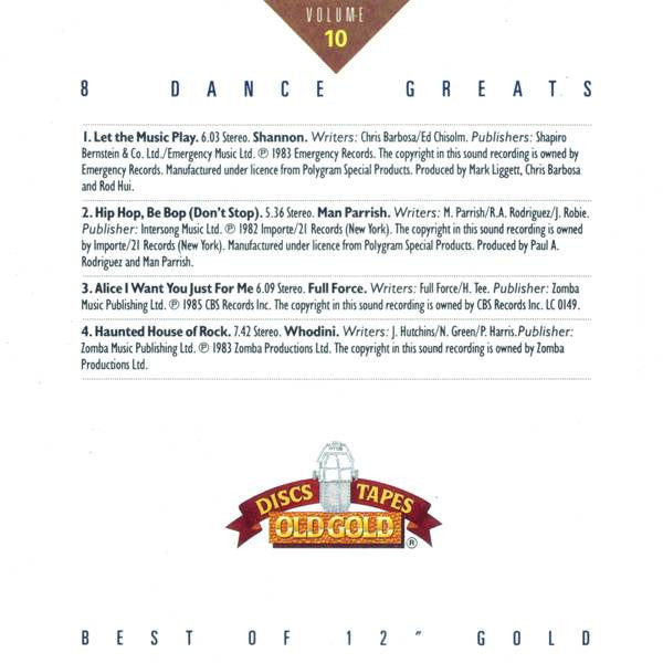 Various : Best Of 12 Inch Gold (Volume 10) (CD, Comp)