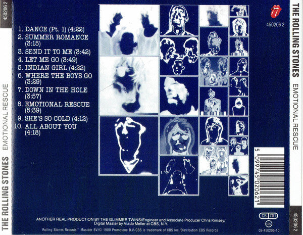 The Rolling Stones : Emotional Rescue (CD, Album, RE)
