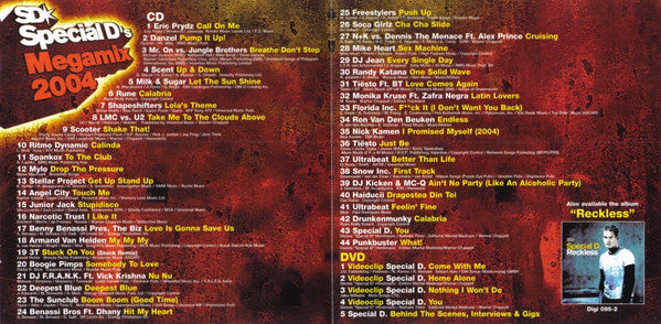 Special D. : Special D's Megamix 2004 (CD, Comp, Mixed, Meg + DVD-V)