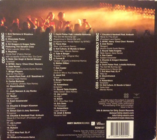 DJ Chuckie : Dirty Dutch Fallout (A Thriller In Amsterdam) (3xCD, Comp, Mixed)