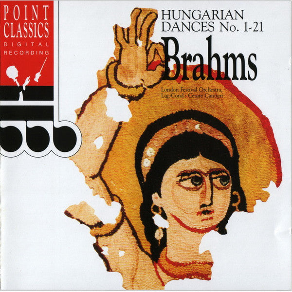 Johannes Brahms, London Festival Orchestra (2) Ltg./Cond.: Cesare Cantieri : Hungarian Dances No. 1-21 (CD, Album)