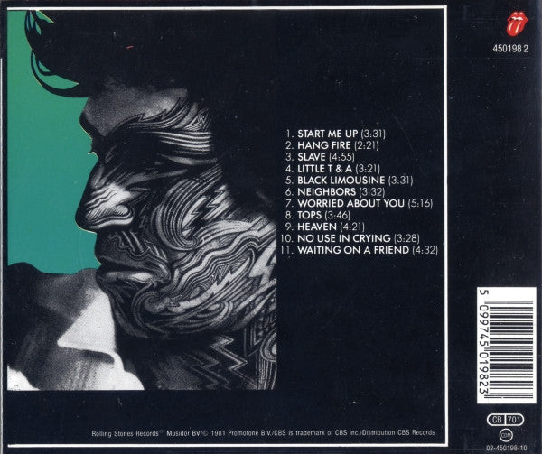 The Rolling Stones : Tattoo You (CD, Album, RE)