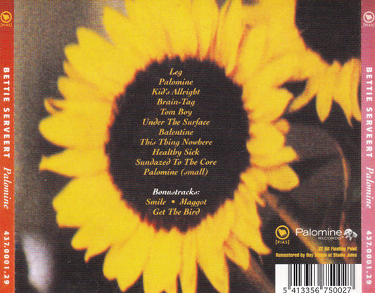 Bettie Serveert : Palomine (CD, Album, RM)