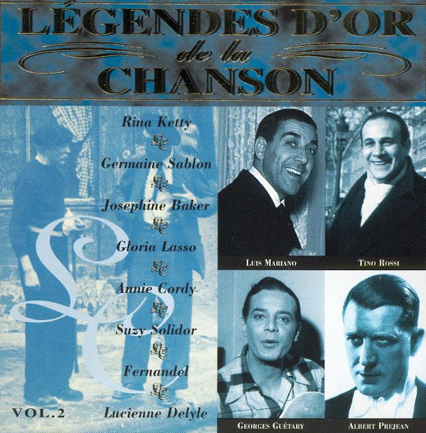Various : Légendes D'Or De La Chanson (Vol.2) (CD, Comp)