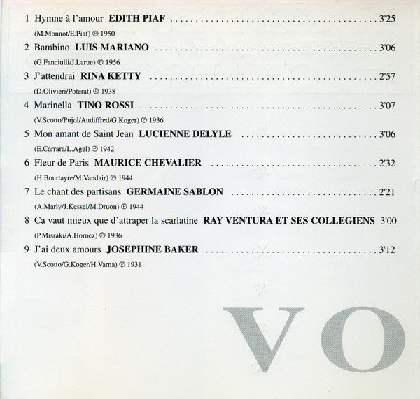 Various : Légendes D'Or De La Chanson (Vol.2) (CD, Comp)