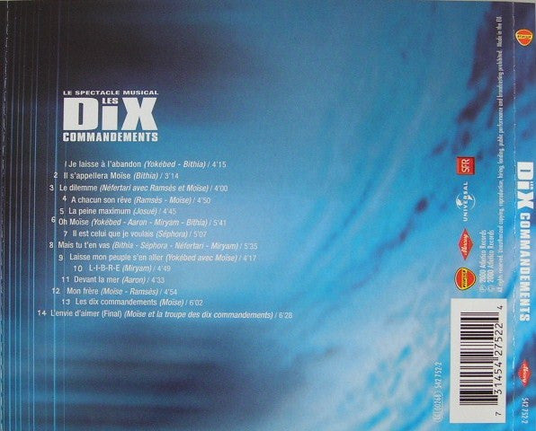 Les Dix Commandements : Les Dix Commandements (CD, Album)