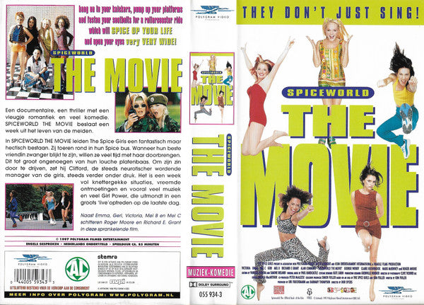 Spice Girls : Spiceworld The Movie (VHS, PAL)