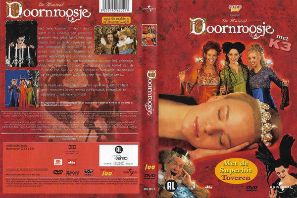 K3 : Doornroosje - De Musical (DVD, PAL)