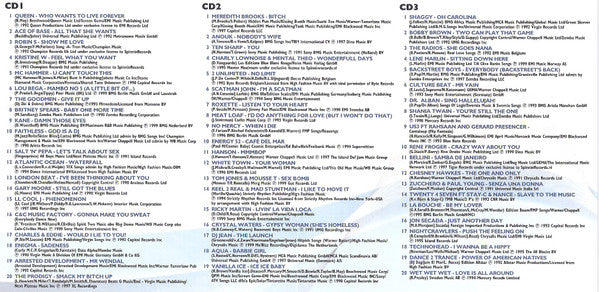 Various : Greatest Hits Of The 90's (3xCD, Comp)