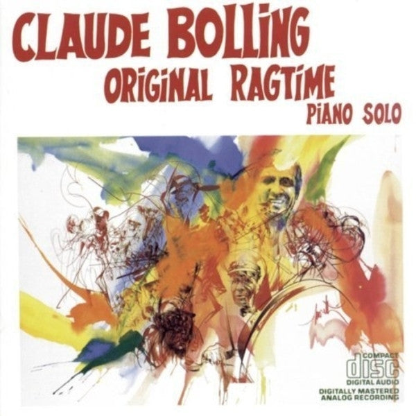 Claude Bolling : Original Ragtime (Piano Solo) (CD, Album, RE, RP)